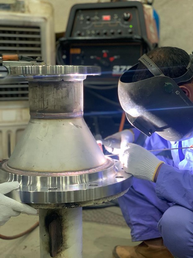 SS reducer fabrication