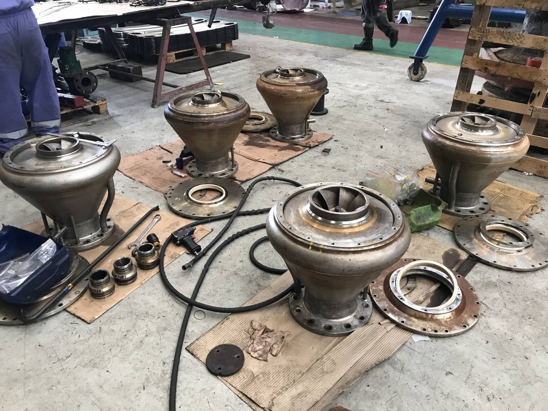 Deepwell pump repair