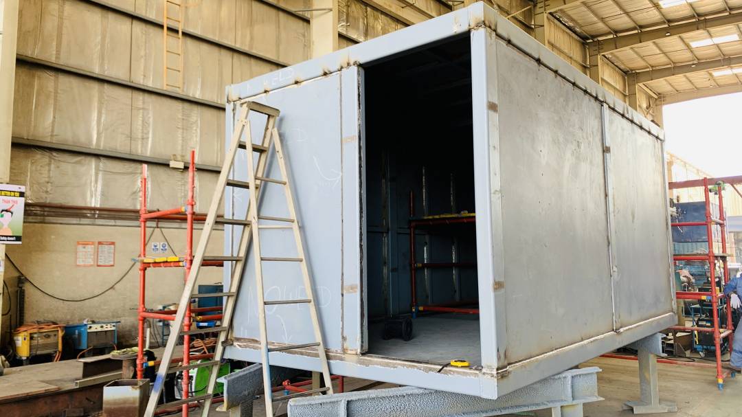 BWTS deck house fabrication